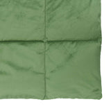 Duvet Invernale Trapuntato Verde 135 x 200 cm Microfibra