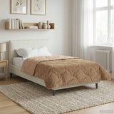 Duvet Estivo Talpa 155 x 200 cm Microfibra e Fleece Teddy