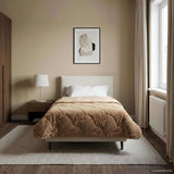 Duvet Estivo Talpa 155 x 200 cm Microfibra e Fleece Teddy