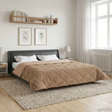 Duvet Estivo Talpa 220 x 260 cm Microfibra e Fleece Teddy