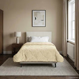 Duvet Estivo Crema 155 x 200 cm Microfibra e Fleece Teddy