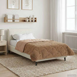 Duvet Invernale Talpa 155 x 200 cm Microfibra e Fleece Teddy