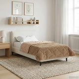 Duvet Invernale Talpa 140 x 220 cm Microfibra e Fleece Teddy