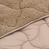Duvet Invernale Talpa 155 x 220 cm Microfibra e Fleece Teddy
