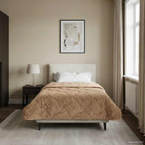 Duvet Invernale Talpa 155 x 220 cm Microfibra e Fleece Teddy