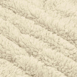 Duvet Invernale Crema 155 x 220 cm Microfibra e Fleece Teddy