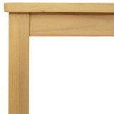 Tavolino da salotto Acacia chiaro 60 x 60 x 36 cm