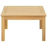 Tavolino da salotto Acacia chiaro 60 x 60 x 36 cm