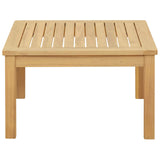 Tavolino da salotto Acacia chiaro 60 x 60 x 36 cm
