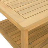 Tavolo laterale Olio Naturale 50 x 35 x 45 cm