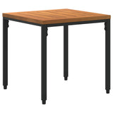 Set di Mobili da Esterno Nero e Bianco Crema polyrattan