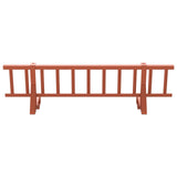 Guardia per neve sul tetto Rosso 800 x 29,5 x 34,5 cm Acciaio