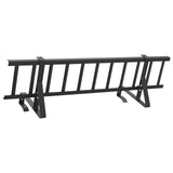 Guardia per neve sul tetto Nero 100 x 29,5 x 34,5 cm Acciaio