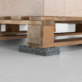 Rotolo di Granulato in Gomma Nero 500 x 10 x 0,8 cm Gomma