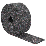Rotolo di Granulato in Gomma Nero 500 x 10 x 0,8 cm Gomma