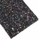 Rotolo di Granulato in Gomma Nero 1000 x 12 x 0,6 cm Gomma