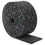 Rotolo di Granulato in Gomma Nero 1000 x 12 x 0,6 cm Gomma