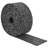 Rotolo di Granulato in Gomma Nero 500 x 12 x 1 cm Gomma