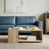 Tavolino da salotto Rovere Sonoma 90 x 50 x 33 cm