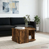 Tavolino da salotto Rovere Fumo 50,5 x 50 x 33 cm