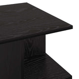 Tavolino da salotto Rovere Nero 87 x 50 x 45 cm