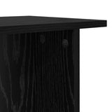 Tavolino da salotto Rovere Nero 40 x 30 x 49 cm