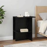 Tavolino da salotto Rovere Nero 40 x 30 x 49 cm