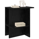 Tavolino da salotto Rovere Nero 40 x 30 x 49 cm