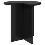 Tavolo laterale 2 pcs Rovere Nero  39 x 38 cm