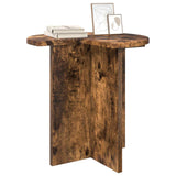Tavolo laterale Rovere Fumo  39 x 38 cm Legno ingegnerizzato