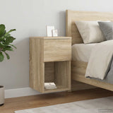 Armadietto per letto Rovere Sonoma 29 x 31,5 x 49 cm