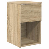 Armadietto per letto Rovere Sonoma 29 x 31,5 x 49 cm