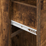 Armadietto per letto Rovere Fumo 29 x 31,5 x 49 cm