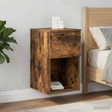 Armadietto per letto Rovere Fumo 29 x 31,5 x 49 cm