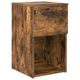 Armadietto per letto Rovere Fumo 29 x 31,5 x 49 cm