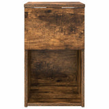 Armadietto per letto Rovere Fumo 29 x 31,5 x 49 cm