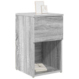 Armadietto per letto Grigio Sonoma 29 x 31,5 x 49 cm