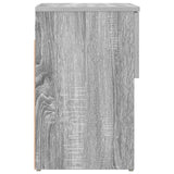 Armadietto per letto Grigio Sonoma 29 x 31,5 x 49 cm