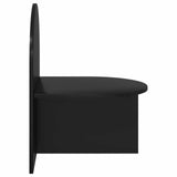 Comodino 2 pcs Rovere Nero 48 x 49 x 65 cm Legno ingegnerizzato
