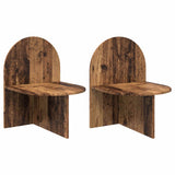 Comodino 2 pcs Legno antico 48 x 49 x 65 cm