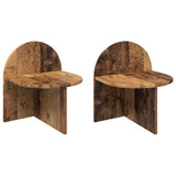 Comodino 2 pcs Legno antico 40 x 35,5 x 45,5 cm