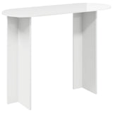 Tavolo consolle Bianco Lucido 100 x 39,5 x 75 cm