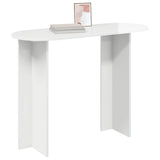 Tavolo consolle Bianco Lucido 100 x 39,5 x 75 cm