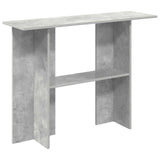 Tavolo consolle Grigio Cemento 100 x 30 x 75 cm