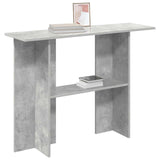 Tavolo consolle Grigio Cemento 100 x 30 x 75 cm