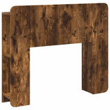 Testata del letto Rovere Fumo Legno ingegnerizzato