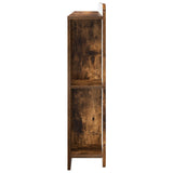 Testata del letto Rovere Fumo Legno ingegnerizzato