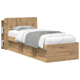Testata del letto Rovere Artigianale 119,5 x 18,5 x 80 cm