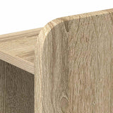 Testata del letto Rovere Sonoma Legno ingegnerizzato