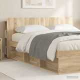 Testata del letto Rovere Sonoma Legno ingegnerizzato